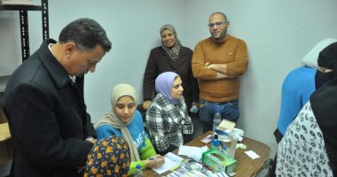 جامعة كفر الشيخ تواصل قوافلها الطبية والبيطرية إلى مطوبس ضمن "حياة كريمة"
