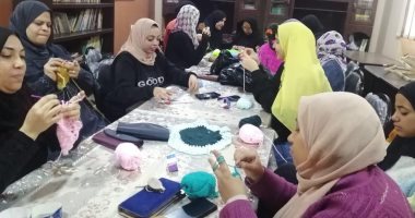 "شباب القليوبية" تواصل الدورات التدريبية الحرفية "علمنى حرفة" من قرية ميت نما