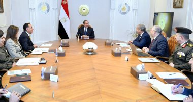 الرئيس السيسى يوجه بالمحافظة على استمرارية المخزون الاستراتيجي للدولة من السلع الغذائية الرئيسية.. ويطالب الحكومة بتحديد سعر توريد القمح لتحقيق عائد اقتصادي مجز للمزارعين والفلاحين
