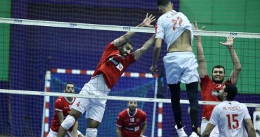 الأهلي يهزم الزمالك فى قمة المرحلة الثانية بدورى رجال الطائرة