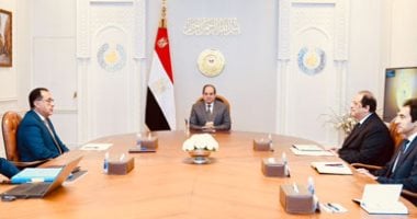 الرئيس السيسى يوجه بتعزيز جهود تطوير قطاع الطيران المدنى