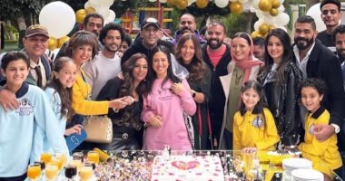 انتهاء تصوير مسلسل "حكايات جروب الماميز" بطولة دينا فؤاد وخالد سليم 