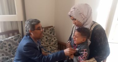 الكشف على 189 حالة فى قافلة طبية بقرية بيتيس بالمنوفية ضمن حياة كريمة
