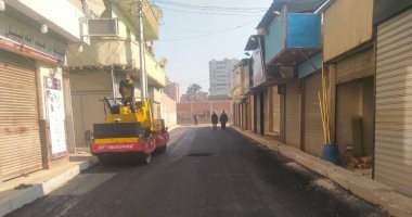 بدء تطوير ورصف شارع الجمهورية بالبدرشين فى الجيزة بتكلفة 6.5 مليون جنيه