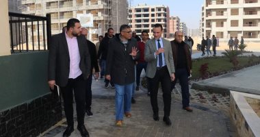 مساعد وزير الإسكان يتفقد الموقف التنفيذى لوحدات "سكن كل المصريين" بمدينة 6 أكتوبر