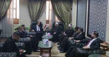 المفتى لرئيس ديوان الوقف السنى العراقى: نخوض حربًا ضد التطرف منذ سنوات