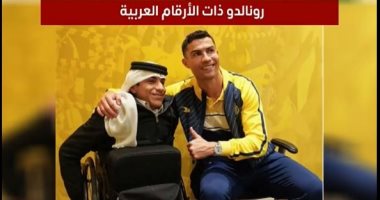 تعرف على سعر الساعة ذات الأرقام العربية التى ارتداها رونالدو مؤخرا.. فيديو