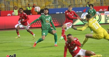 شوط أول سلبي بين الأهلى والمصرى ببرج العرب فى الدوري.. صور