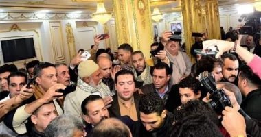 جلسة عرفية وتقديم الكفن ينهي خصومة ثأرية بشبين القناطر.. صور