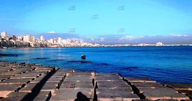 توقف الأمطار وتحسن ملحوظ فى الأحوال الجوية بالإسكندرية.. صور