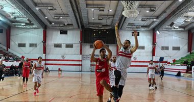الأهلى يتقدم على الزمالك 23/48 فى الشوط الأول بدورى السلة 