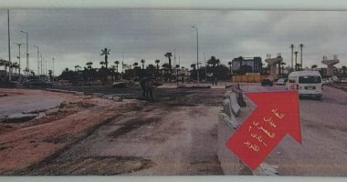 رسم توضيحى لغلق امتداد محور 26 يوليو من جهينة اتجاه طريق الواحات 3 أشهر