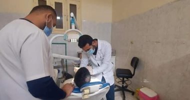 انطلاق القوافل العلاجية لمبادرة حياة كريمة بقرية المستعمرة فى البحر الأحمر