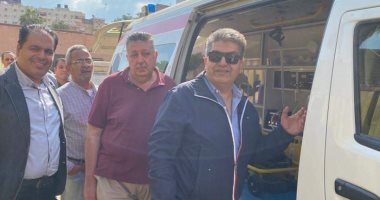 توريد أول سيارة إسعاف مجهزة عناية مركزة بمستشفى الجراحات الجديد بجامعة طنطا