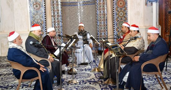 الأوقاف تعقد المقرأة الثالثة للمصحف المجود لكبار القراء بمسجد الحسين.. فيديو