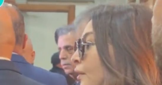 إليسا تقدم واجب العزاء فى نجل جورج وسوف