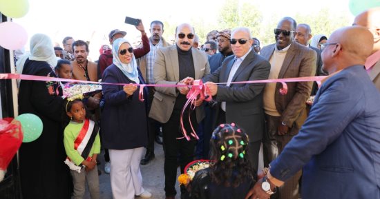 محافظ أسوان ورئيس هيئة تنمية الصعيد يتفقدان المنطقة اللوجستية بكركر