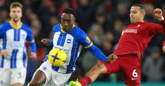 ليفربول يتلقى هزيمة ثقيلة أمام برايتون فى الدوري الإنجليزي بمشاركة محمد صلاح