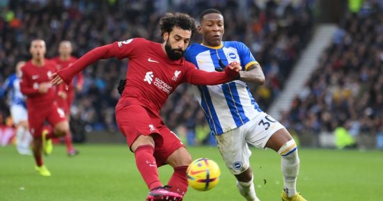 ملخص وأهداف مباراة برايتون ضد ليفربول فى الدوري الإنجليزي