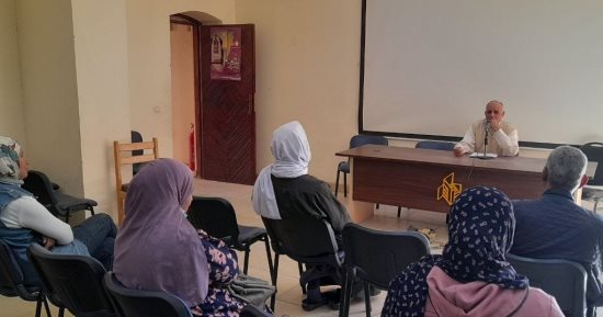 "ميلاد المسيح ورحلة العائلة المقدسة" محاضرة توعوية بمكتبة المحاميد فى الأقصر.. صور