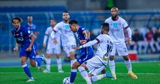 نادى الهلال يتعادل سلبيًا مع العدالة فى الشوط الأول بالدوري السعودي