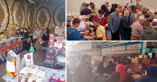 الجيزة تتوسع فى إقامة منافذ السلع الثابتة والمتحركة.. إنشاء منافذ كبرى فى أبو النمرس وكرداسة والصف.. إطلاق "سيارات اليوم الواحد" فى مناطق الهرم.. وافتتاح معرض أهلا رمضان فى فيصل اليوم بتخفيضات تصل إلى 30%.. صور