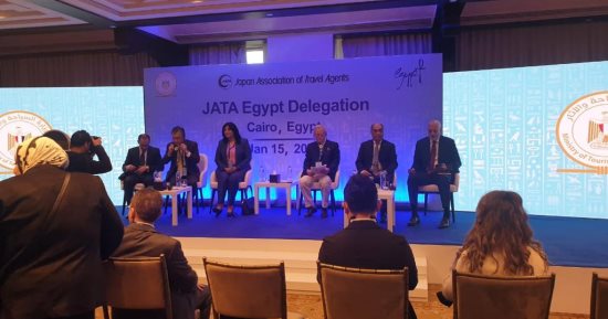ورشة عمل بين ممثلي اتحاد شركات السياحة اليابانية JATA والقطاع السياحى المصرى