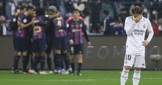 برشلونة بطلا لكأس السوبر الإسباني بثلاثية في شباك ريال مدريد
