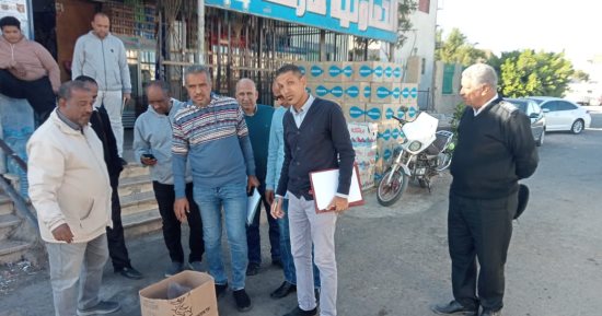 حملات نظافة بمطلع الطريق الدائري بمدينة سفاجا ولجنة للرقابة على الأسعار بالأسواق