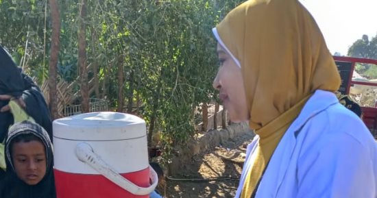 بيطرى الأقصر: حملات مكثفة للتقصي ضد إنفلونزا الطيور بسوق إسنا.. صور