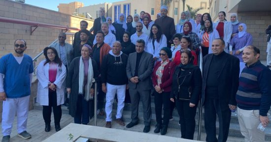 مستشفى المسلة بأسوان يستقبل وفدا من القيادات التنفيذية والمجتمعية قبل الافتتاح.. صور