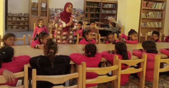 يوم ثقافي ترفيهي لدعم الأطفال فى قصر ثقافة بهاء طاهر بالأقصر