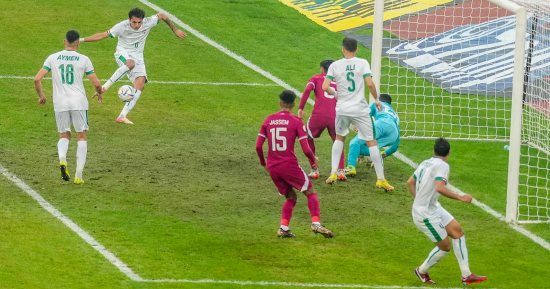 منتخب العراق يصعد لنهائى "خليجى 25" بثنائية فى مرمى قطر