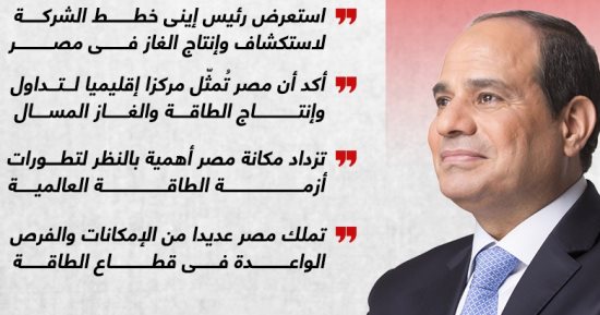 مصر مركز إقليمى للطاقة.. الرئيس السيسي يوجه بتوسيع أنشطة البحث والاستكشاف