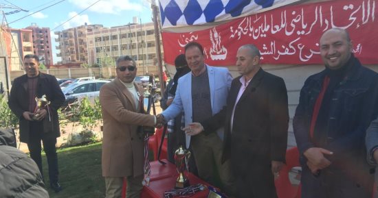 وكيل تعليم كفر الشيخ يهنئ بطل المصالح ويترأس لجنة تقييم مسئولي أنشطة توكاتسو