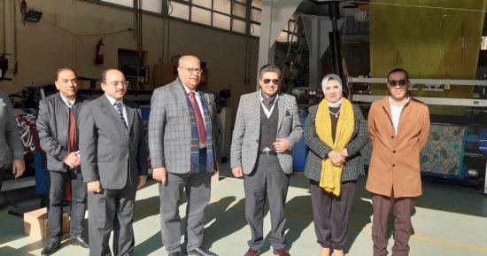 رئيس جامعة دمياط يتفقد منشآت الجامعة ومعاملها وورشها