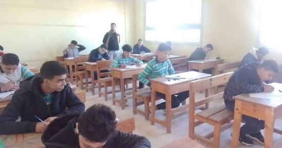 انتظام امتحانات الشهادة الإعدادية بمحافظة الإسماعيلية