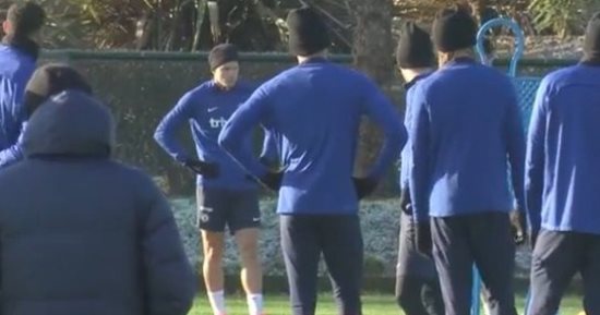 مودريك يشارك  لأول مرة فى تدريبات تشيلسى استعدادا لموقعة ليفربول
