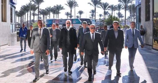 ميناء دمياط يستقبل وفداً من متخذى القرار الأفارقة فى مجال النقل والنقل البحرى