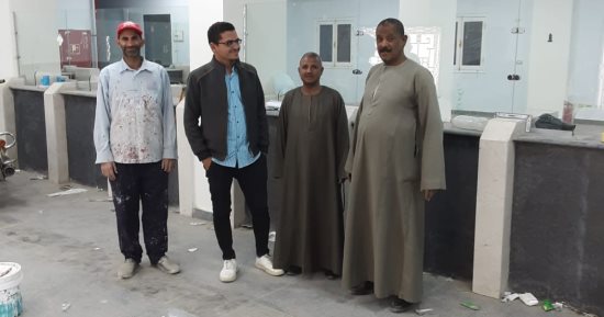حياة كريمة بالأقصر.. استكمال أعمال تجهيز مجمع خدمات المواطنين بقرى النمسا