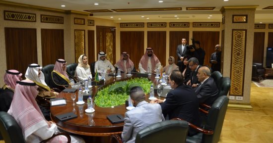 رئيس المركزي للمحاسبات يستقبل نظيره السعودي لبحث سبل التعاون حول الرقابة المالية