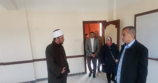 وكيل الأزهر بالإسكندرية يتسلم معهد سموحة النموذجى بعد التطوير