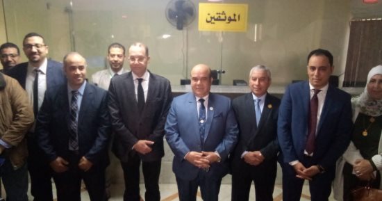 وزارة العدل تفتتح مكتب توثيق حلوان الجديد بعد تطويره وتحويله من يدوى لإلكترونى