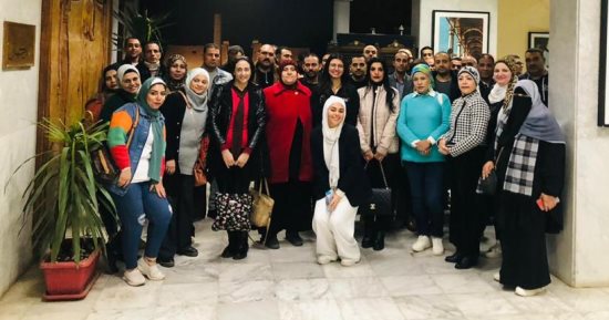 دورة تدريبية عن أدبيات التعامل مع الزائرين لعدد من العاملين بوزارة السياحة