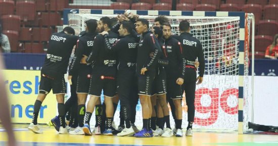 منتخب اليد يحقق الانتصار الرابع على التوالى دون هزيمة ببطولة العالم 
