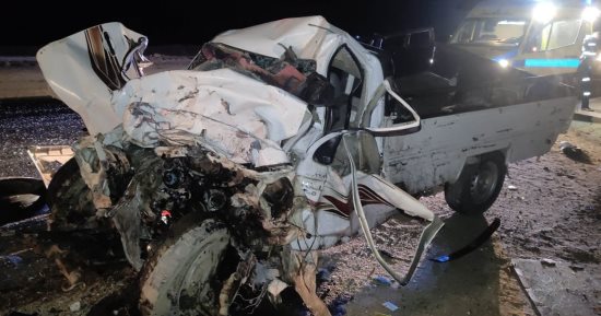 مصرع 3 أشخاص وإصابة 3 آخرين فى حادث تصادم بطريق أبوسمبل بأسوان