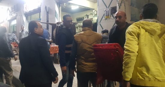 ضبط 1384 حالة إشغال متنوع فى حملات مكبرة بأحياء الإسكندرية
