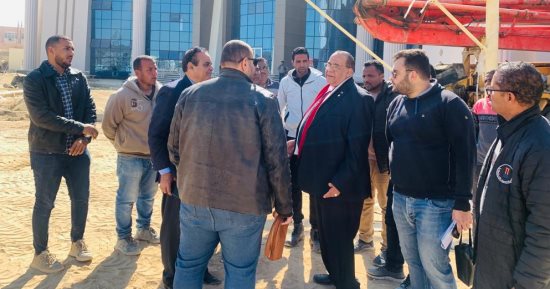 جامعة الأقصر تضع اللمسات النهائية بمبنى كلية الطب الجديد قبل افتتاحه العام المقبل