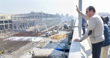 أخبار مصر.. الرئيس السيسى يتفقد مشروعات المحاور والطرق بمحافظة الجيزة