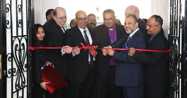 رئيس الطائفة الإنجيلية يفتتح كلية اللاهوت المعمدانية بالشروق